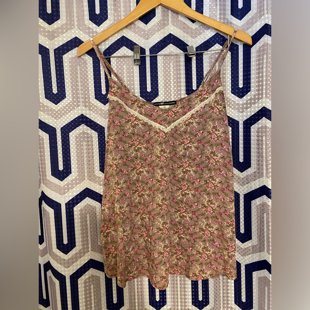 Love Squared Floral Tank Top